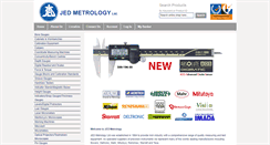Desktop Screenshot of jedmetrology.ie