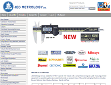 Tablet Screenshot of jedmetrology.ie